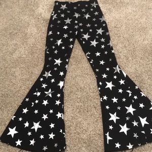 MB High waisted fitted flare jeans